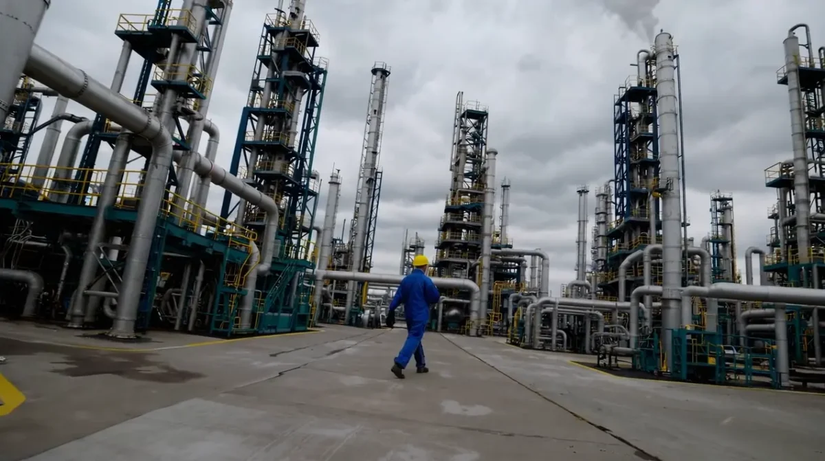 Technician using video capture device as part of an automated inspection workflow powered by AI